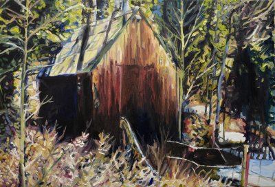 The cabin in Montana I ©Peter Weidenbaum